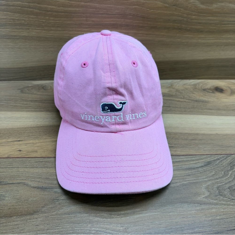 Unisex Vineyard Vines Pink Logo Cap
